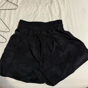 Black Camo Lulu Shorts